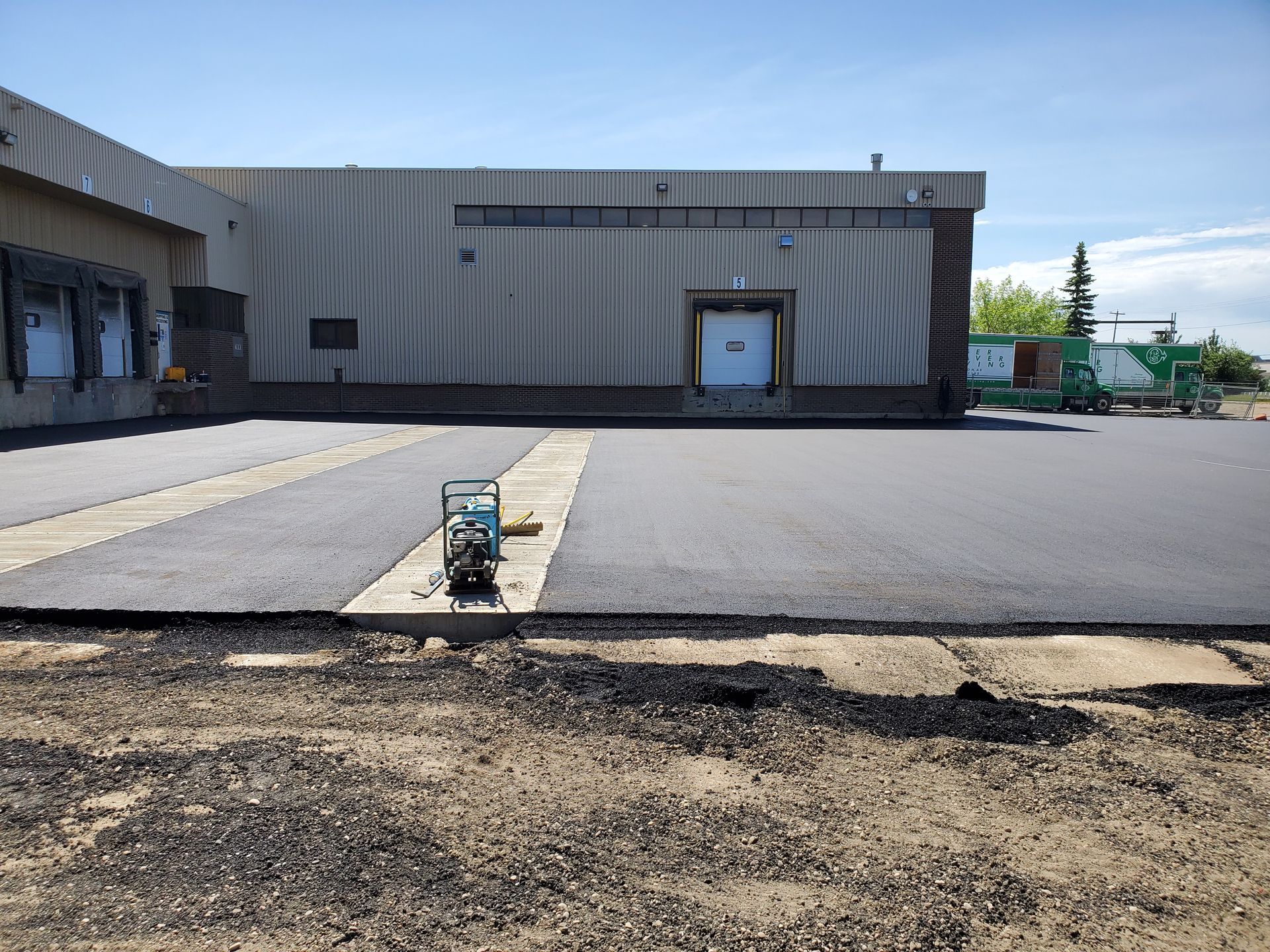 Asphalt paving work by Paving & Asphalt Services by JVR Construction & Consulting