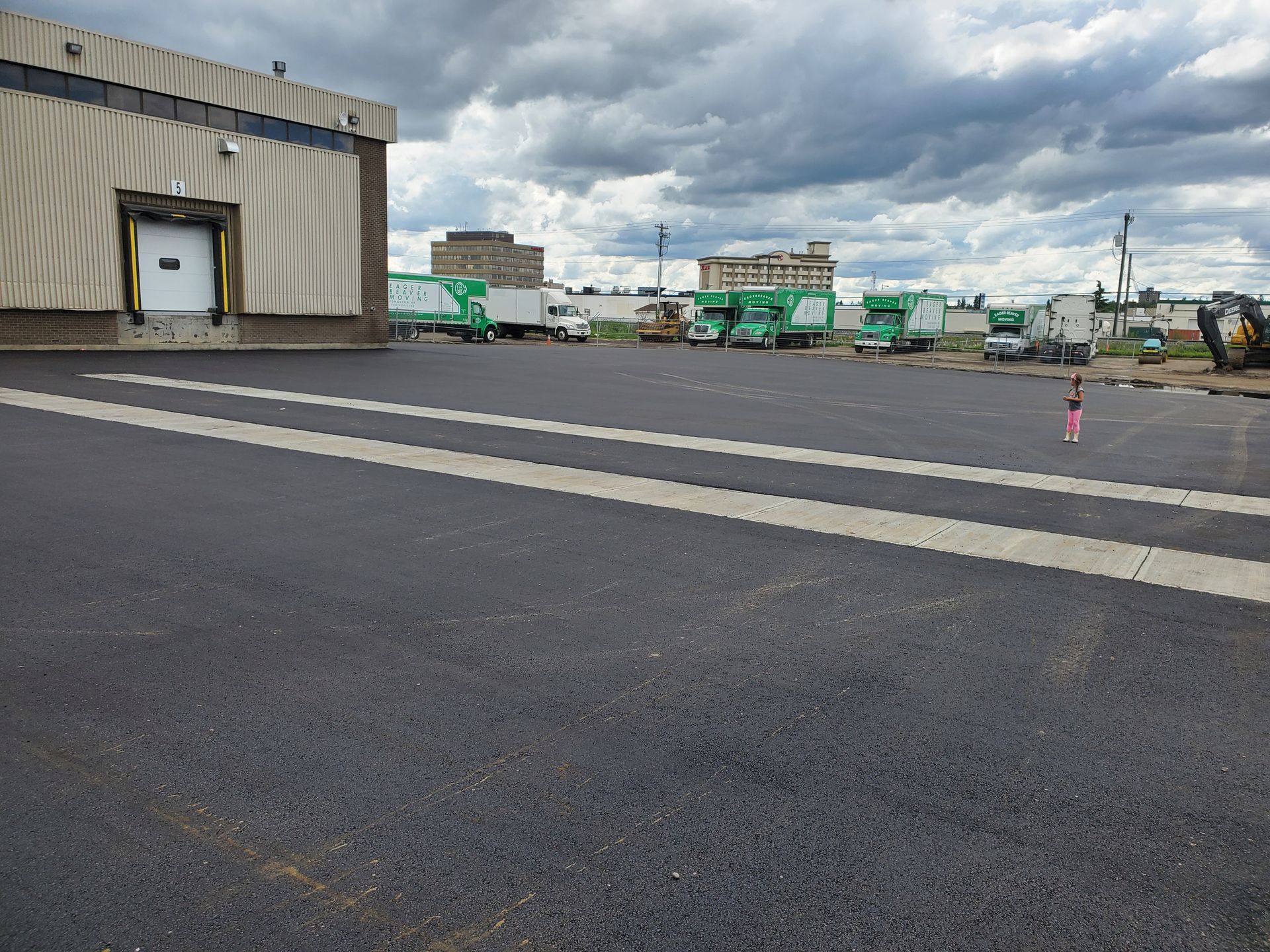 Asphalt paving work by Paving & Asphalt Services by JVR Construction & Consulting