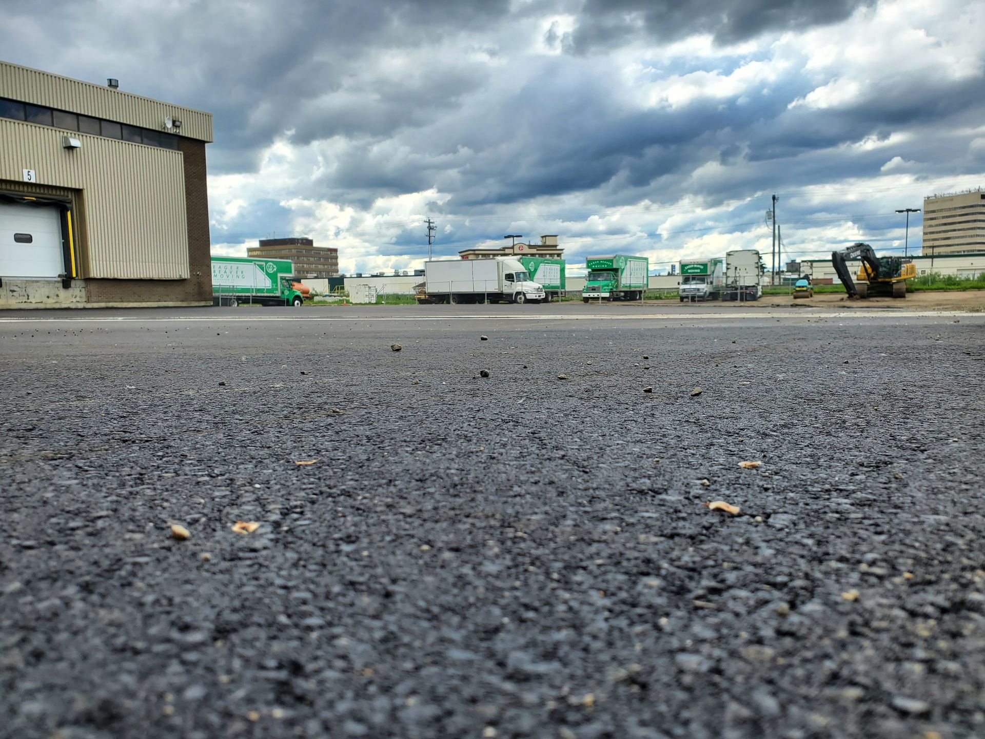 Asphalt paving work by Paving & Asphalt Services by JVR Construction & Consulting