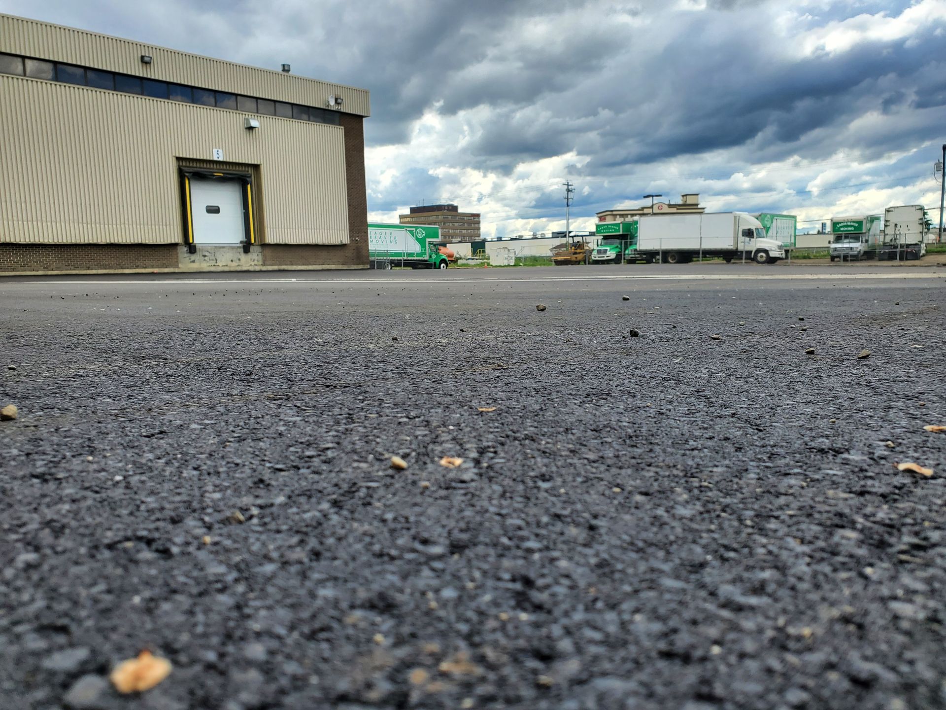 Asphalt paving work by Paving & Asphalt Services by JVR Construction & Consulting