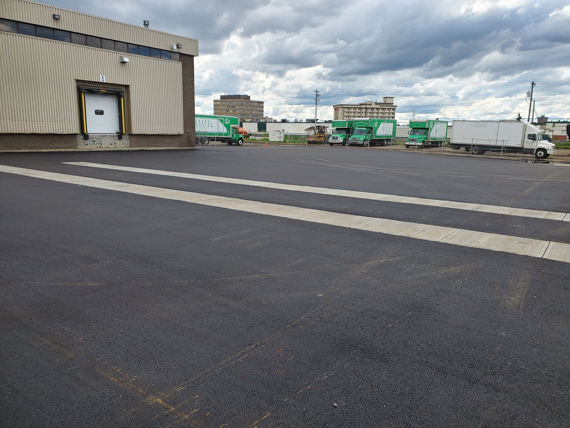 Asphalt paving work by Paving & Asphalt Services by JVR Construction & Consulting