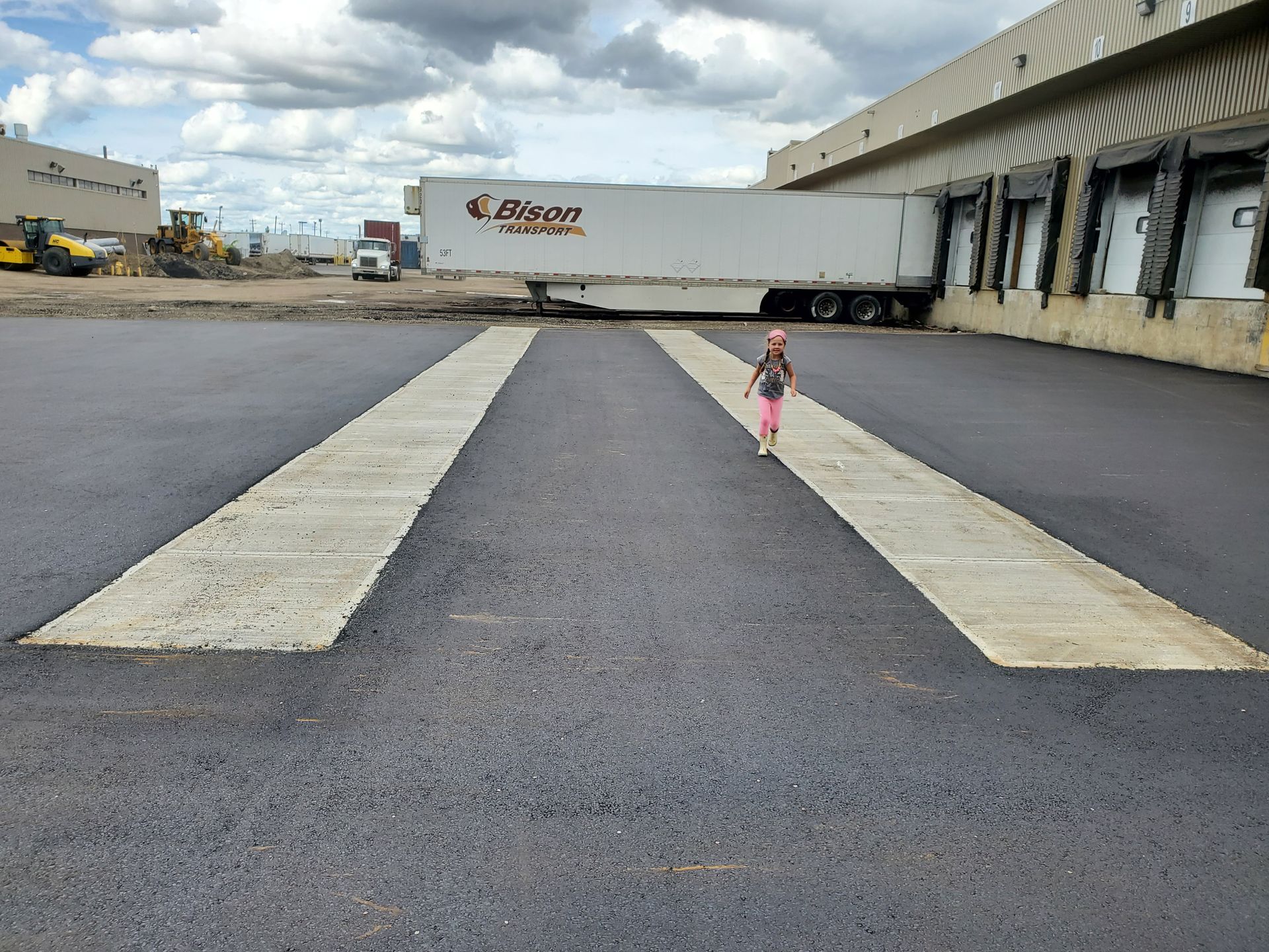 Asphalt paving work by Paving & Asphalt Services by JVR Construction & Consulting