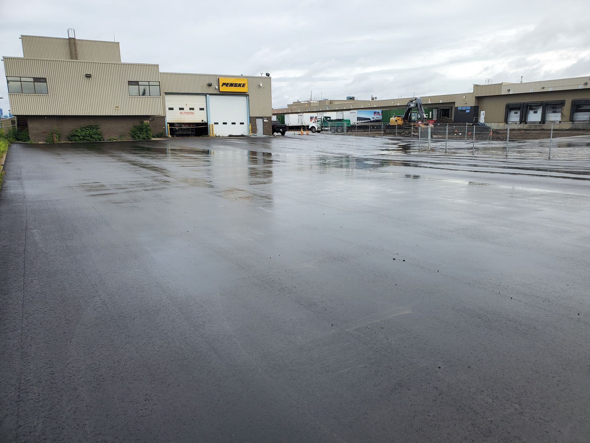Asphalt paving work by Paving & Asphalt Services by JVR Construction & Consulting