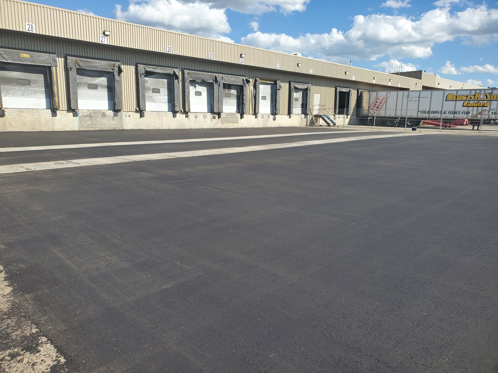 Asphalt paving work by Paving & Asphalt Services by JVR Construction & Consulting