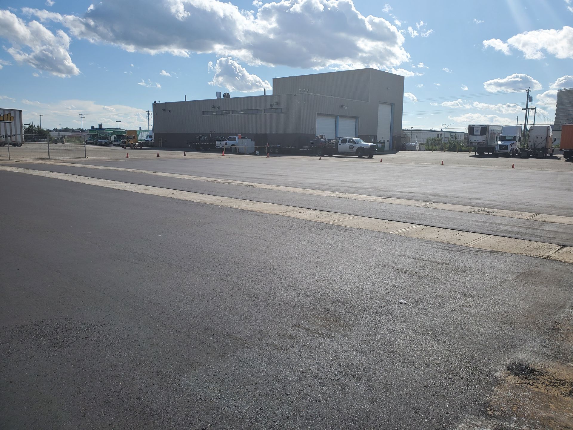 Asphalt paving work by Paving & Asphalt Services by JVR Construction & Consulting