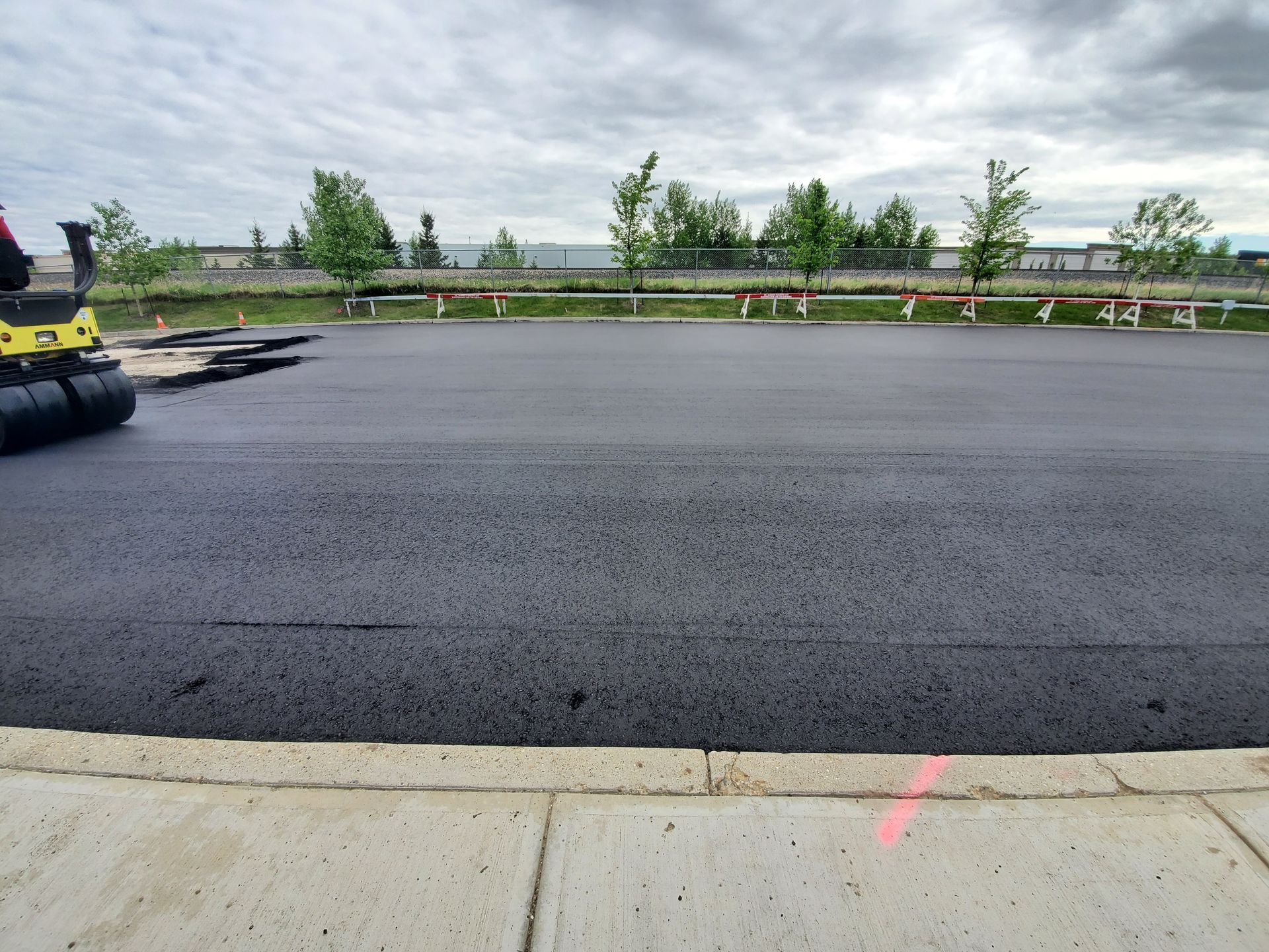 Asphalt paving work by Paving & Asphalt Services by JVR Construction & Consulting