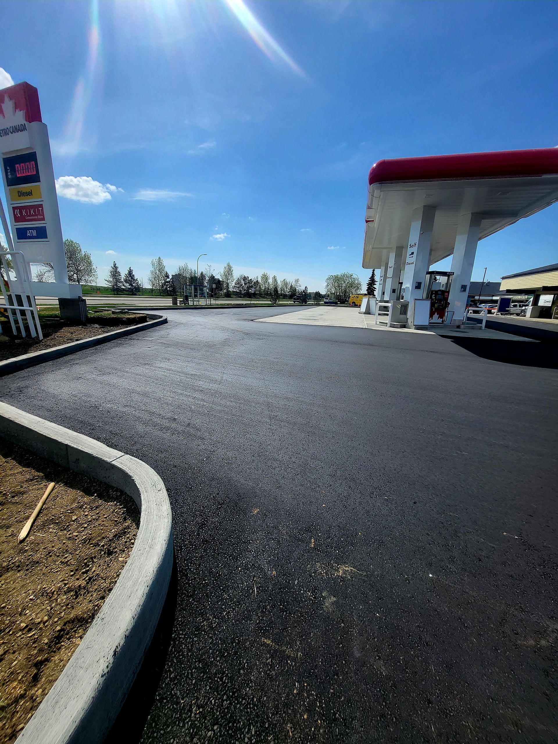 Asphalt paving work by Paving & Asphalt Services by JVR Construction & Consulting