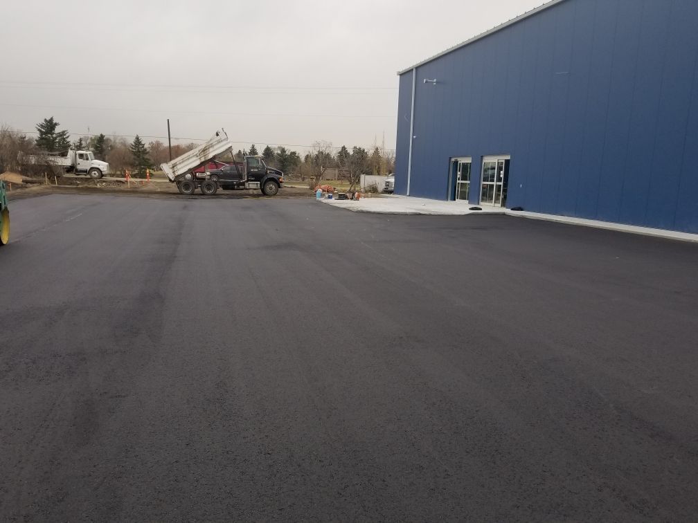 Asphalt paving work by Paving & Asphalt Services by JVR Construction & Consulting