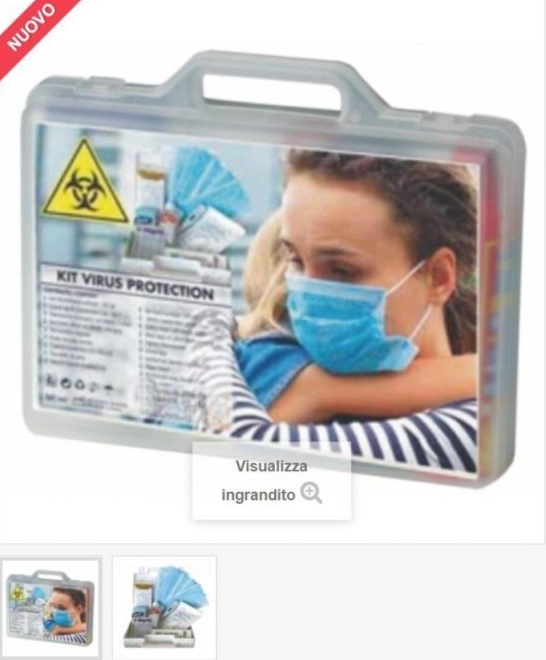Valigetta kit covid-19