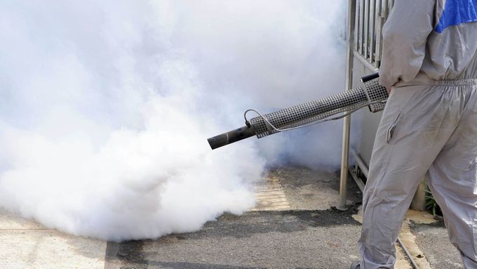 Disinfezione con prodotti specifici