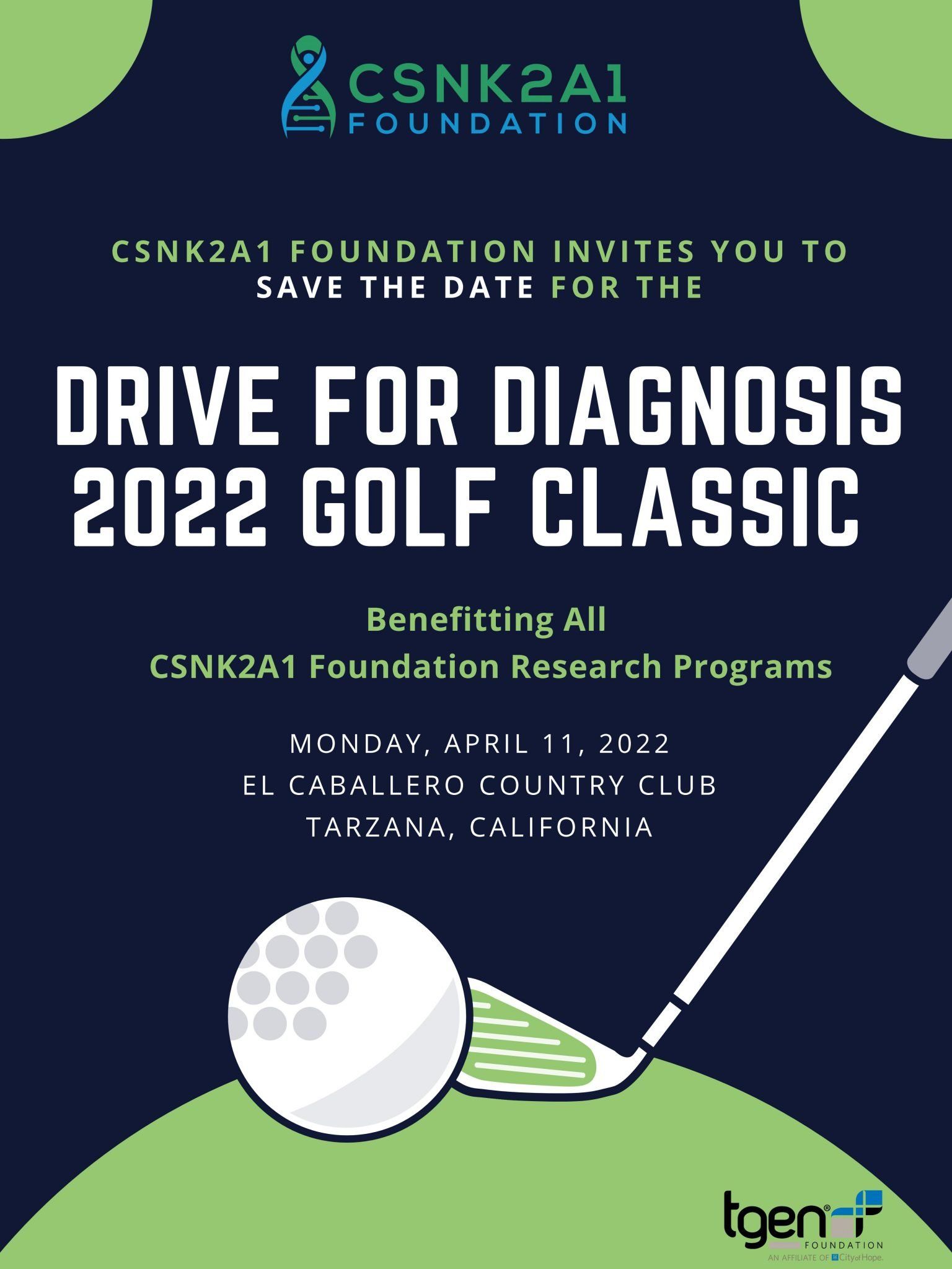 2022 Golf Classic Save the Date