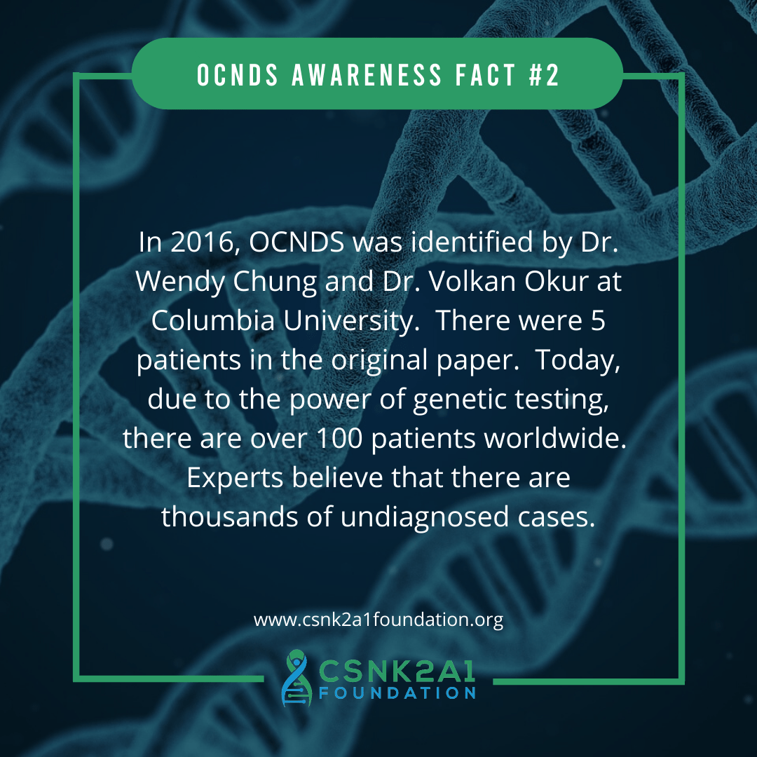 OCNDS Awareness Facts #2