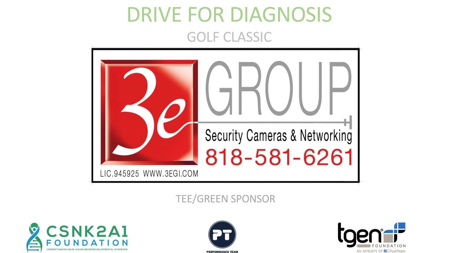 Tee/Green Sponsor - 3e Group