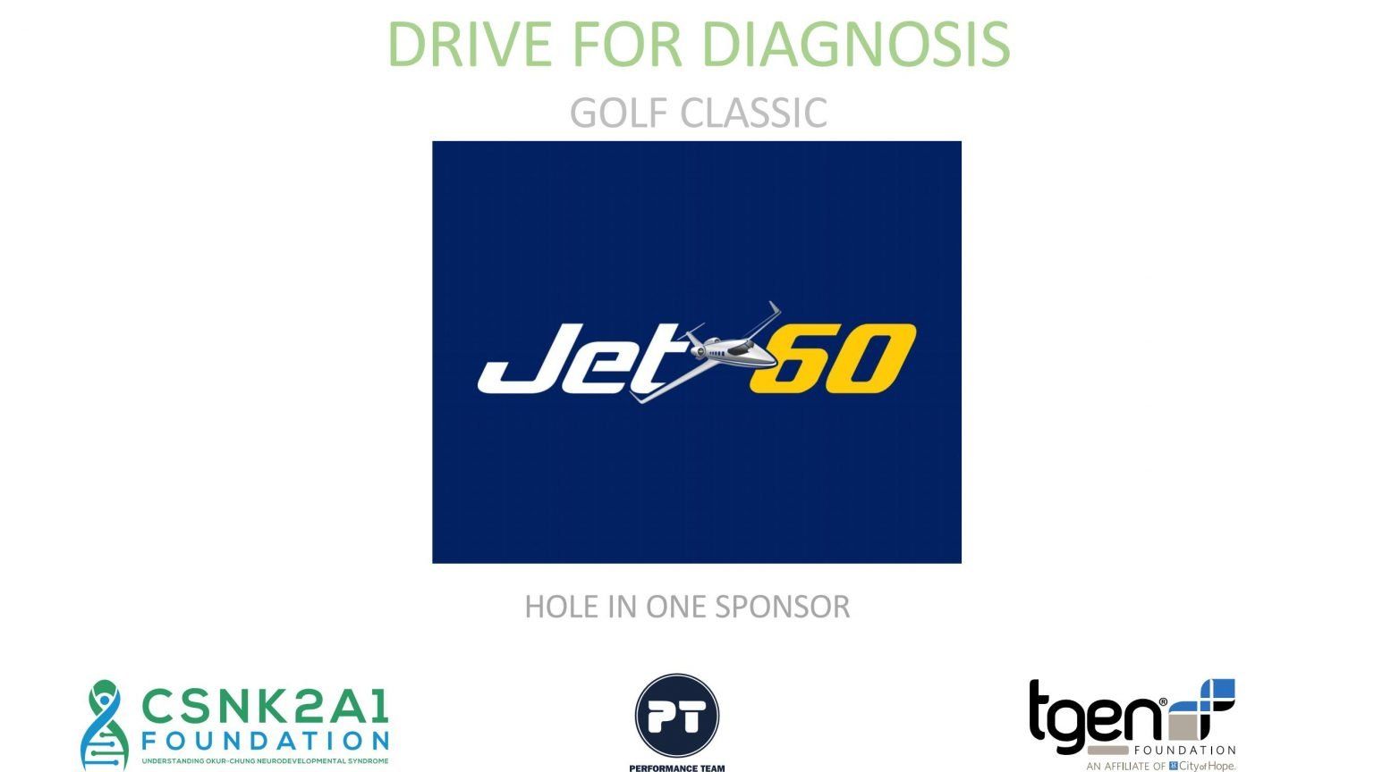 Hole in One Sponsor - Jet 60
