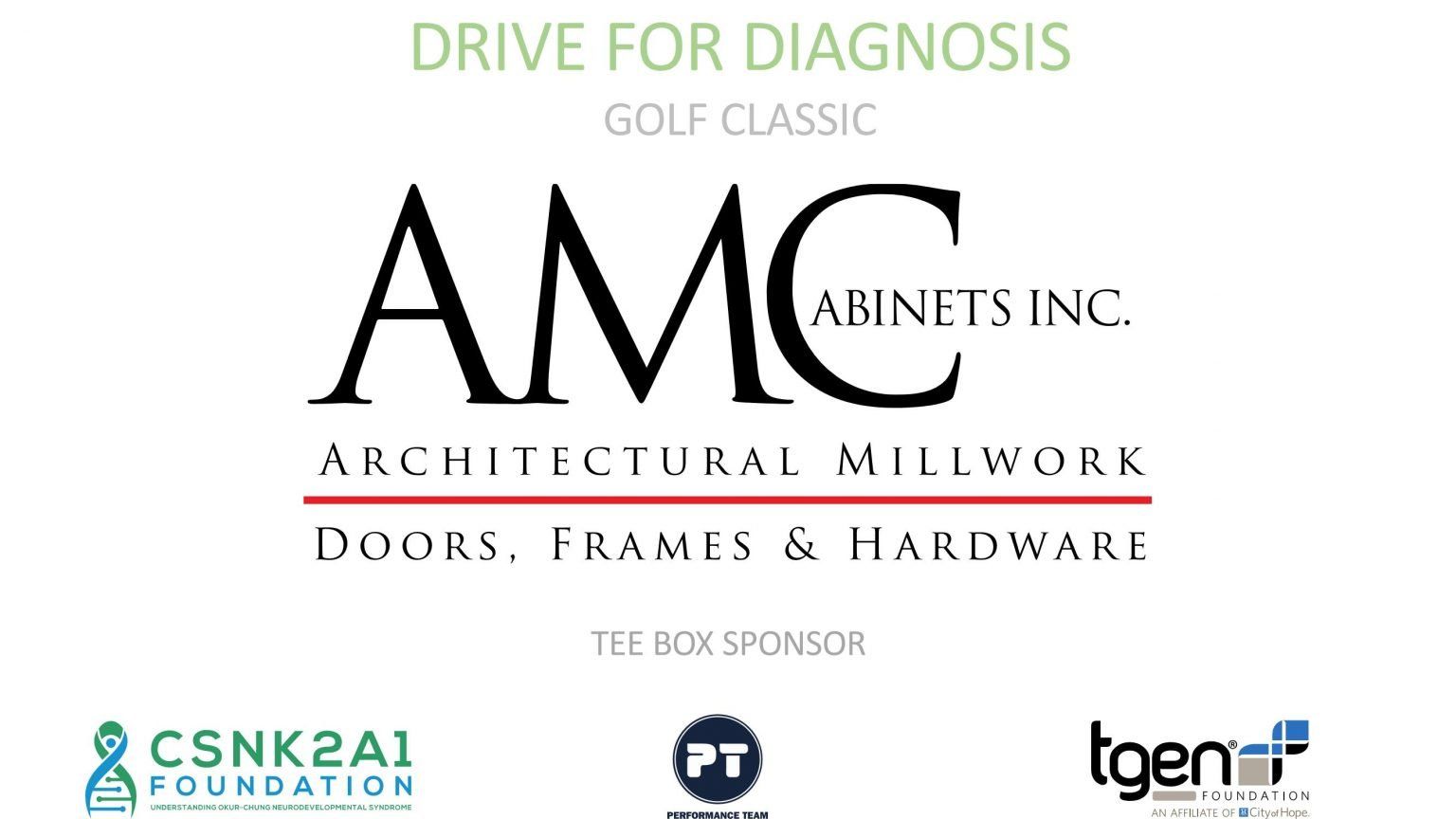 Tee Box Sponsor - AMC Cabinets Inc.