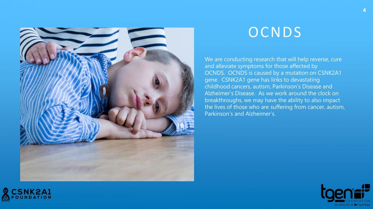 Understanding OCNDS