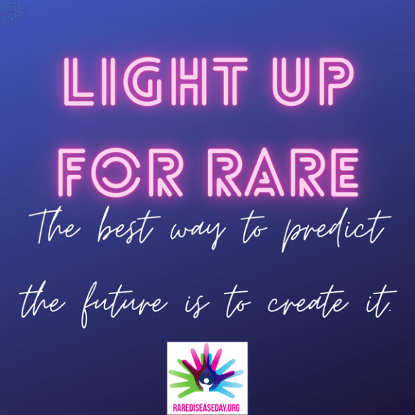 Light Up For Rare Disease Day