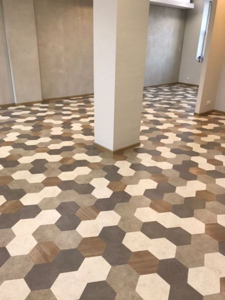 Realizētie projekti un ieklātās grīdas