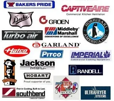 A bunch of logos for different brands of appliances