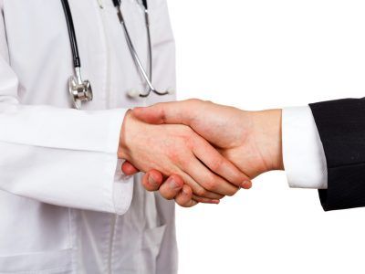 Doctor Shaking Hand — Hangerstown, MD — Ronnie A. Winder Attorney At Law