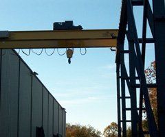 Construction Crane On Construction Site — Pell City — Southeast Crane & Hoist