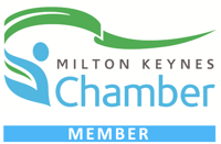 The milton keynes chamber logo is a member of the milton keynes chamber.