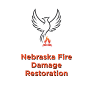 Phoenix rising from flames, 