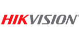 Uma imagem do logotipo da hikvision em um fundo branco.