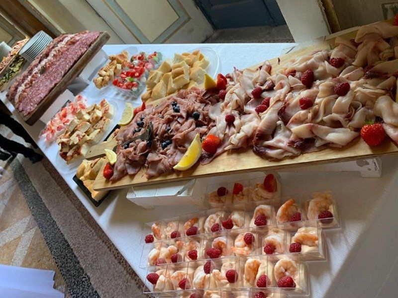 Antipasti misti per banchetto