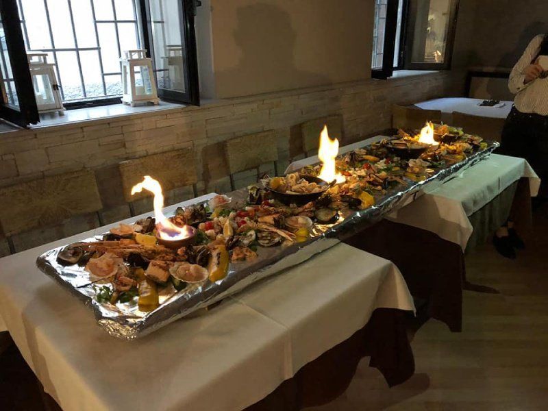 Catering di pesce per eventi