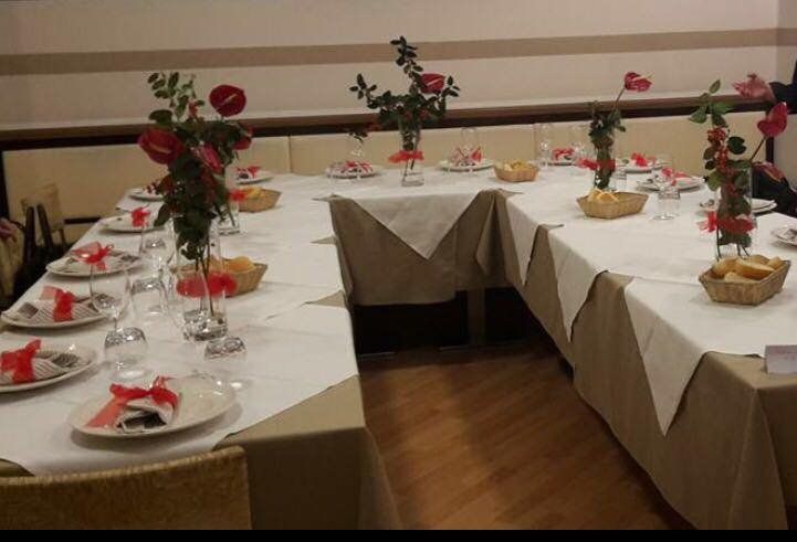 Sala allestita per eventi