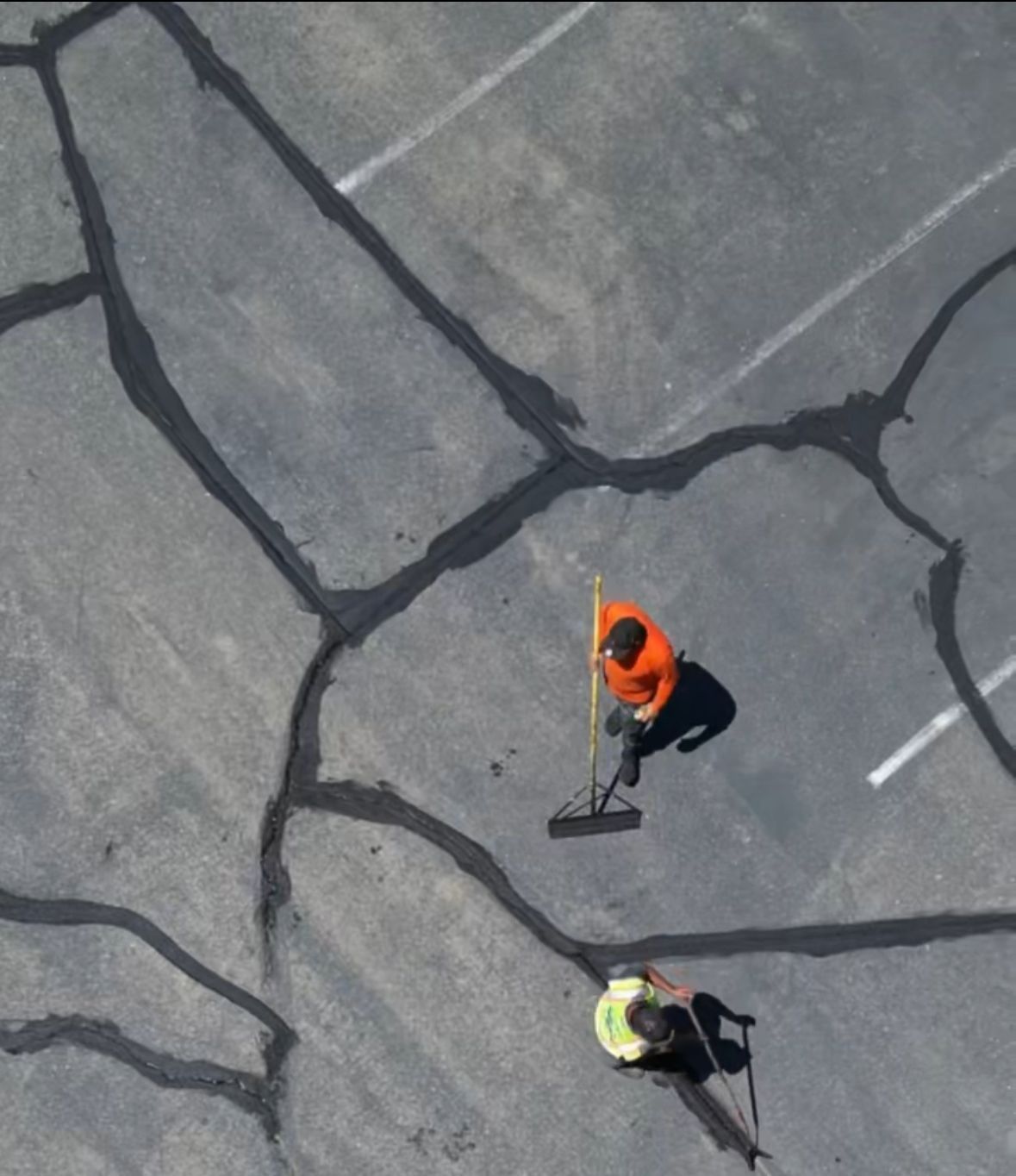 Asphalt Crack Filling
