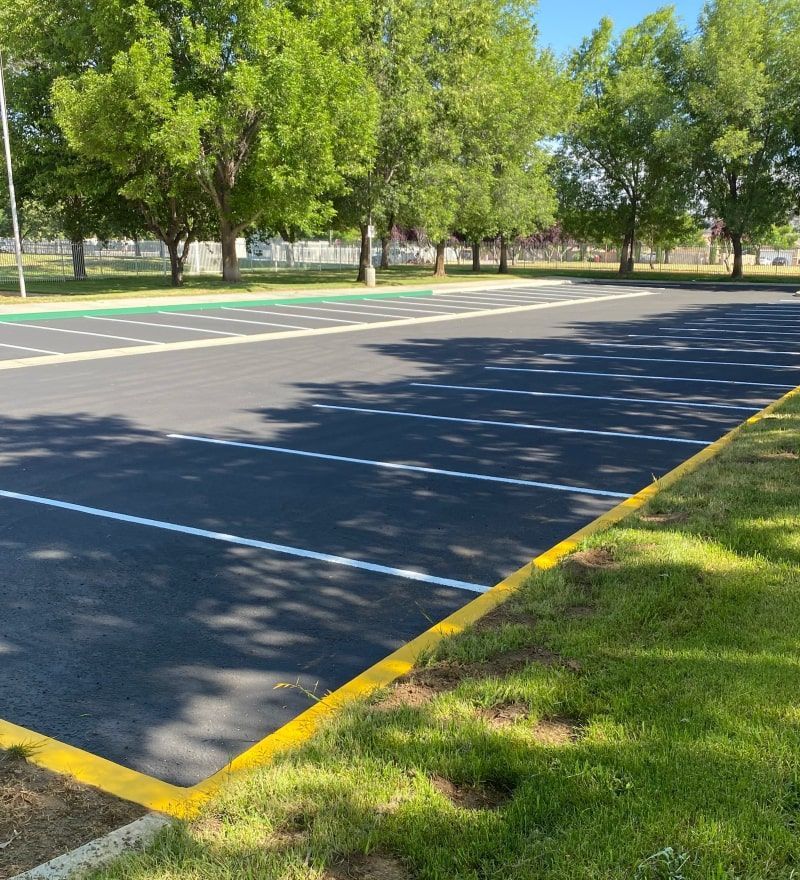 Asphalt Parking Lot Line Striping Riverside County
