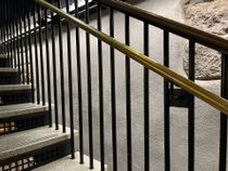 vertical metal stair railing in Isleworth