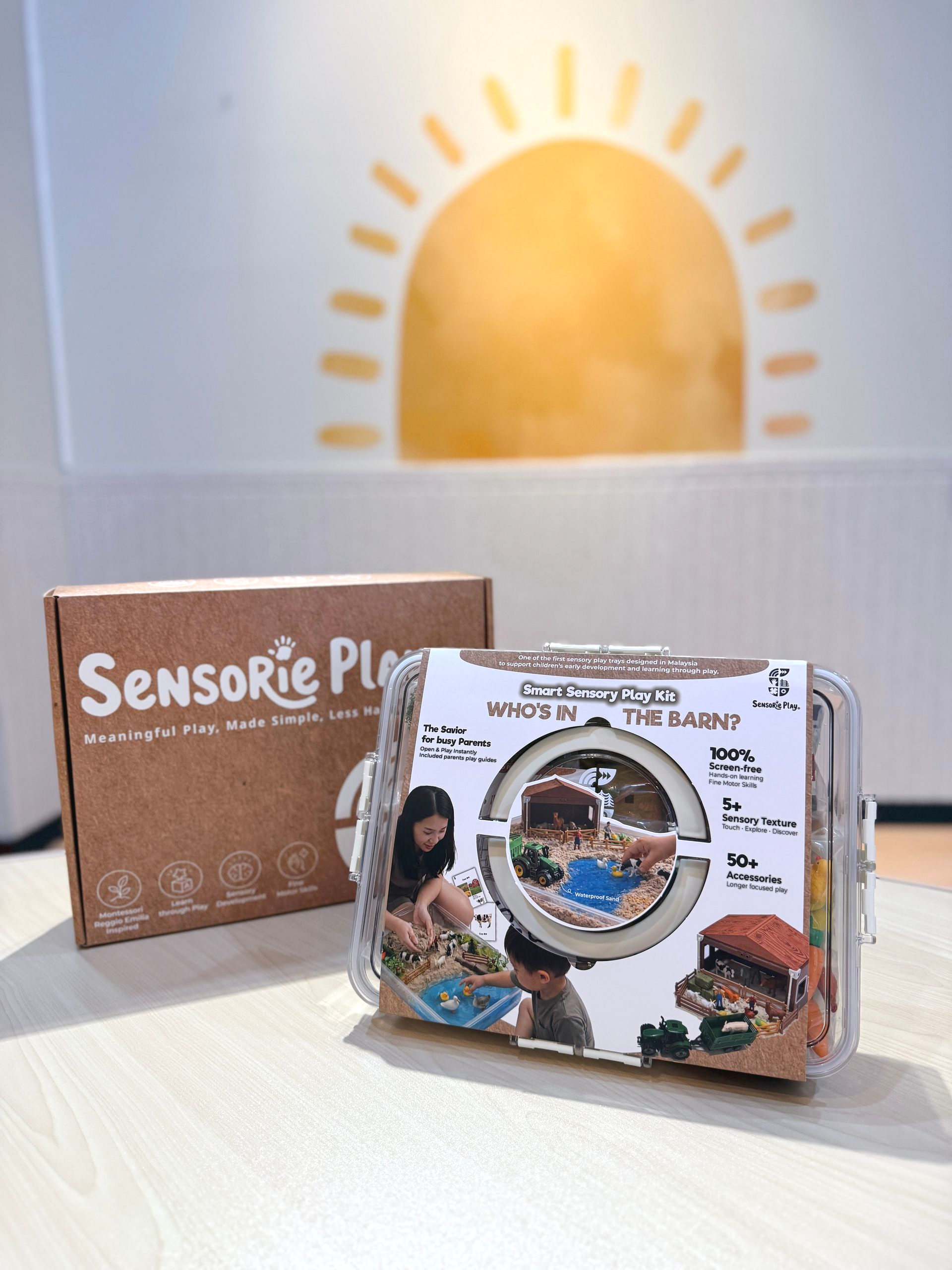 Who is in the Barn Sensory Play Kit