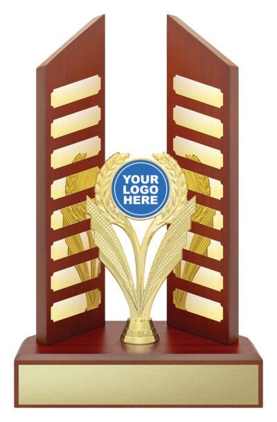 A Trophy With A Star On Top Of It Is On A Table — Gala Trophies  In Wollongong, NSW 