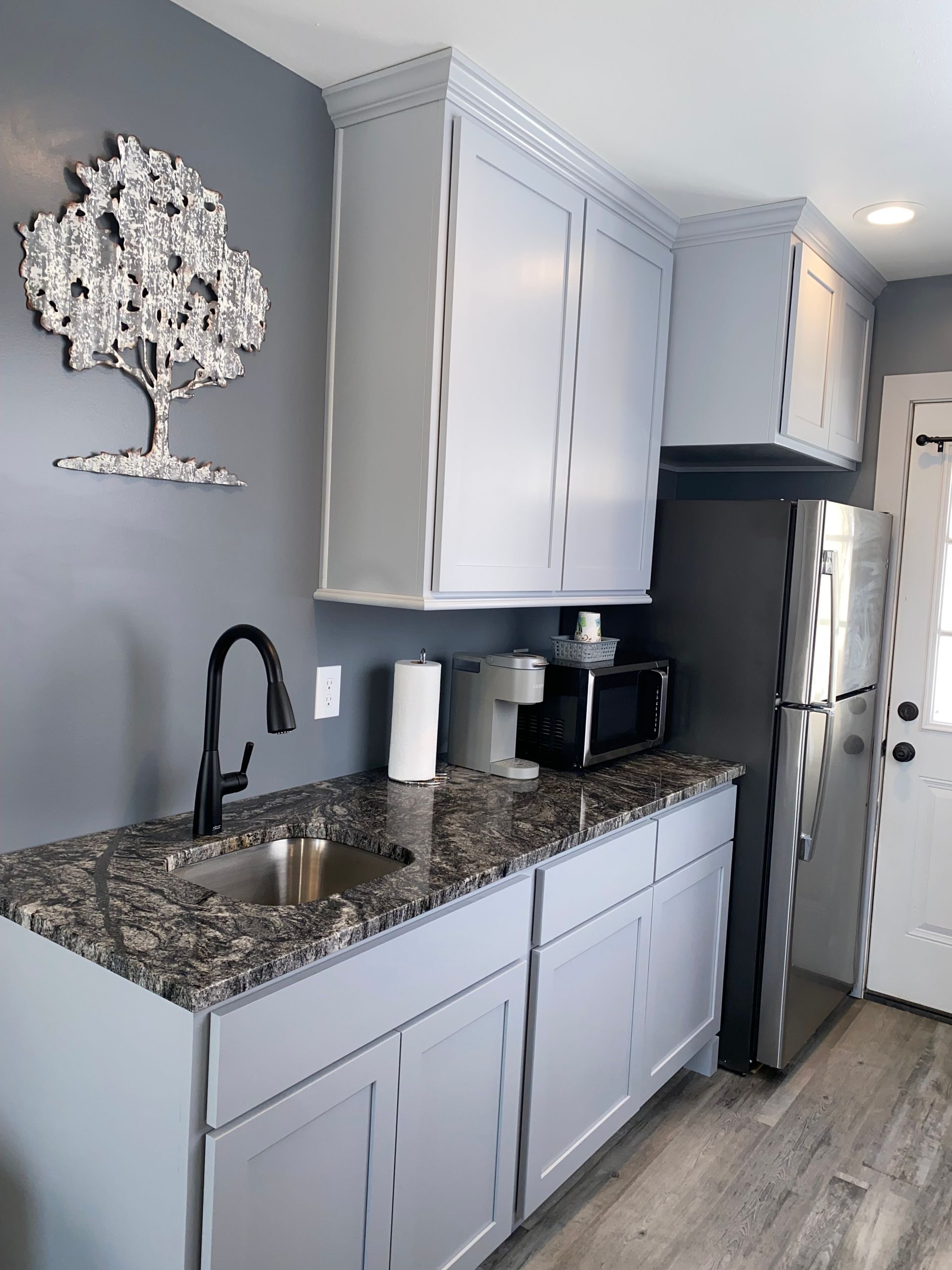 Kitchen in Cabin 5 at Creek Side Resort