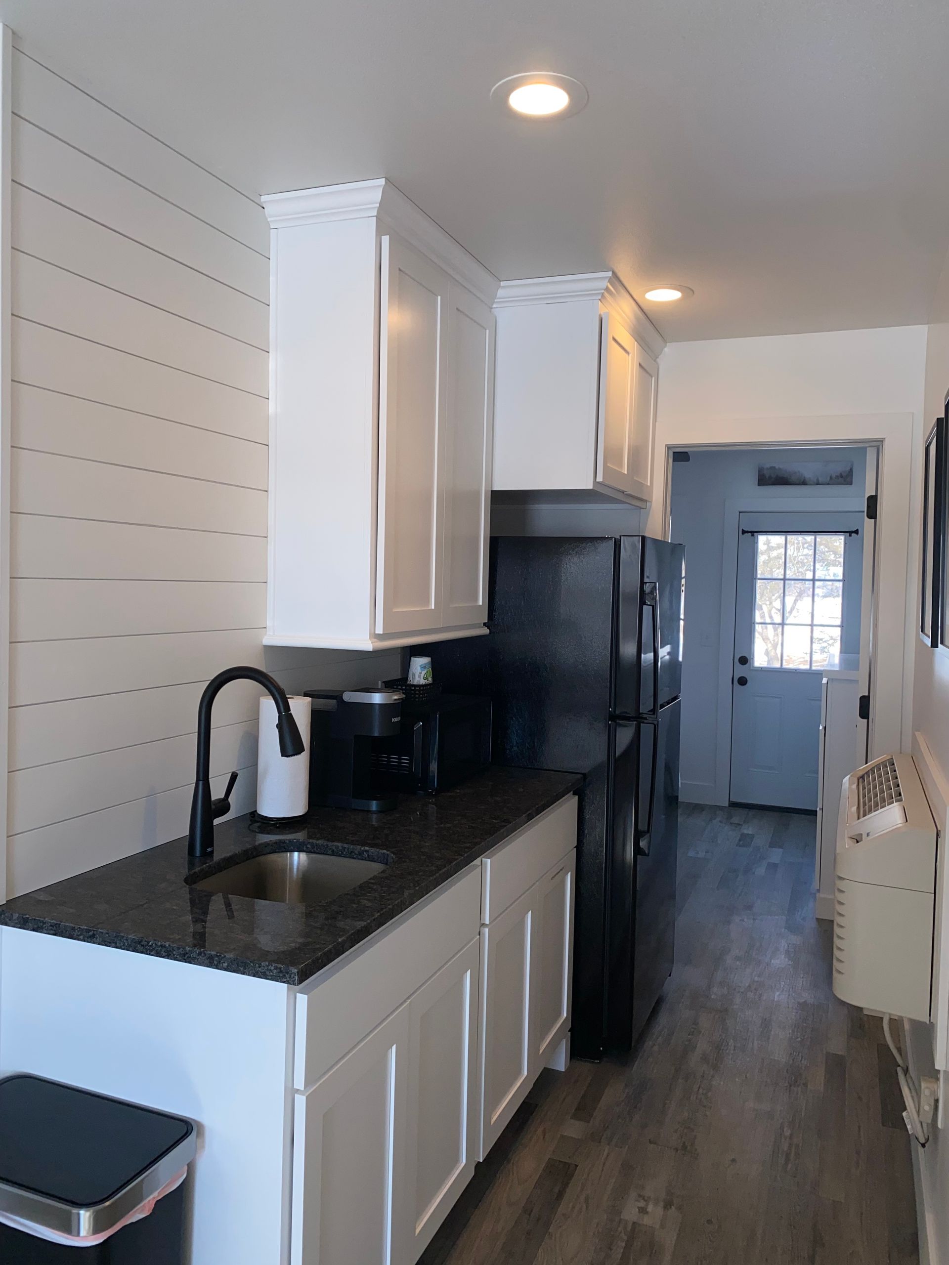 Kitchen in Cabin 6 at Creek Side Resort