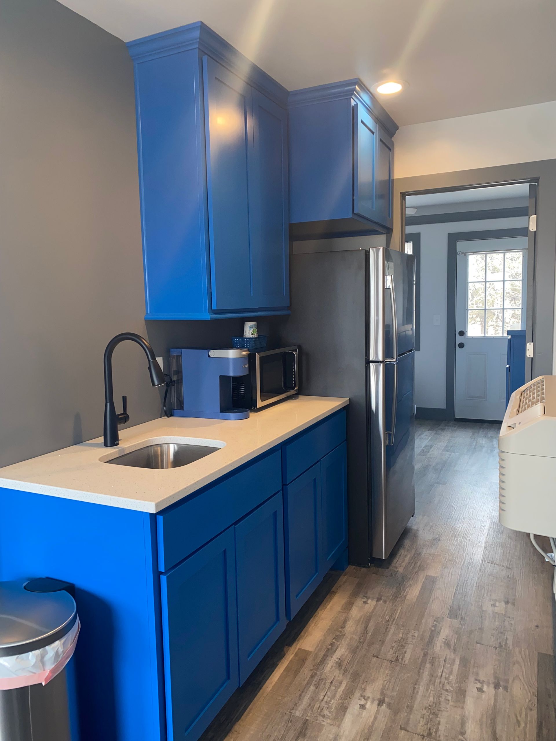 Kitchen in Cabin 9 at Creek Side Resort
