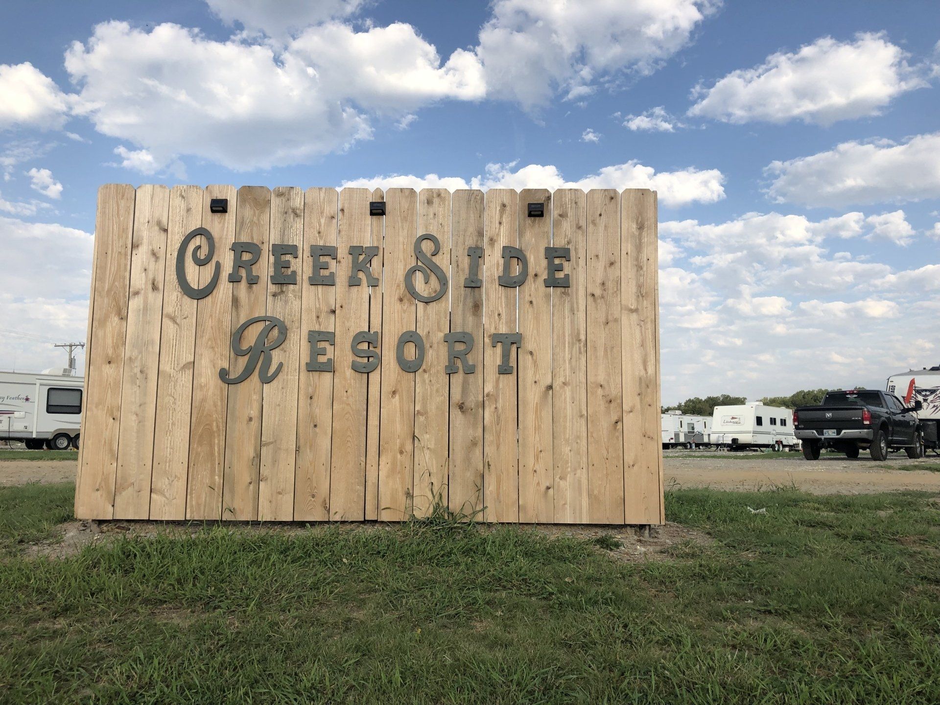Photos of Creek Side Resort, Campground, and Cabins.