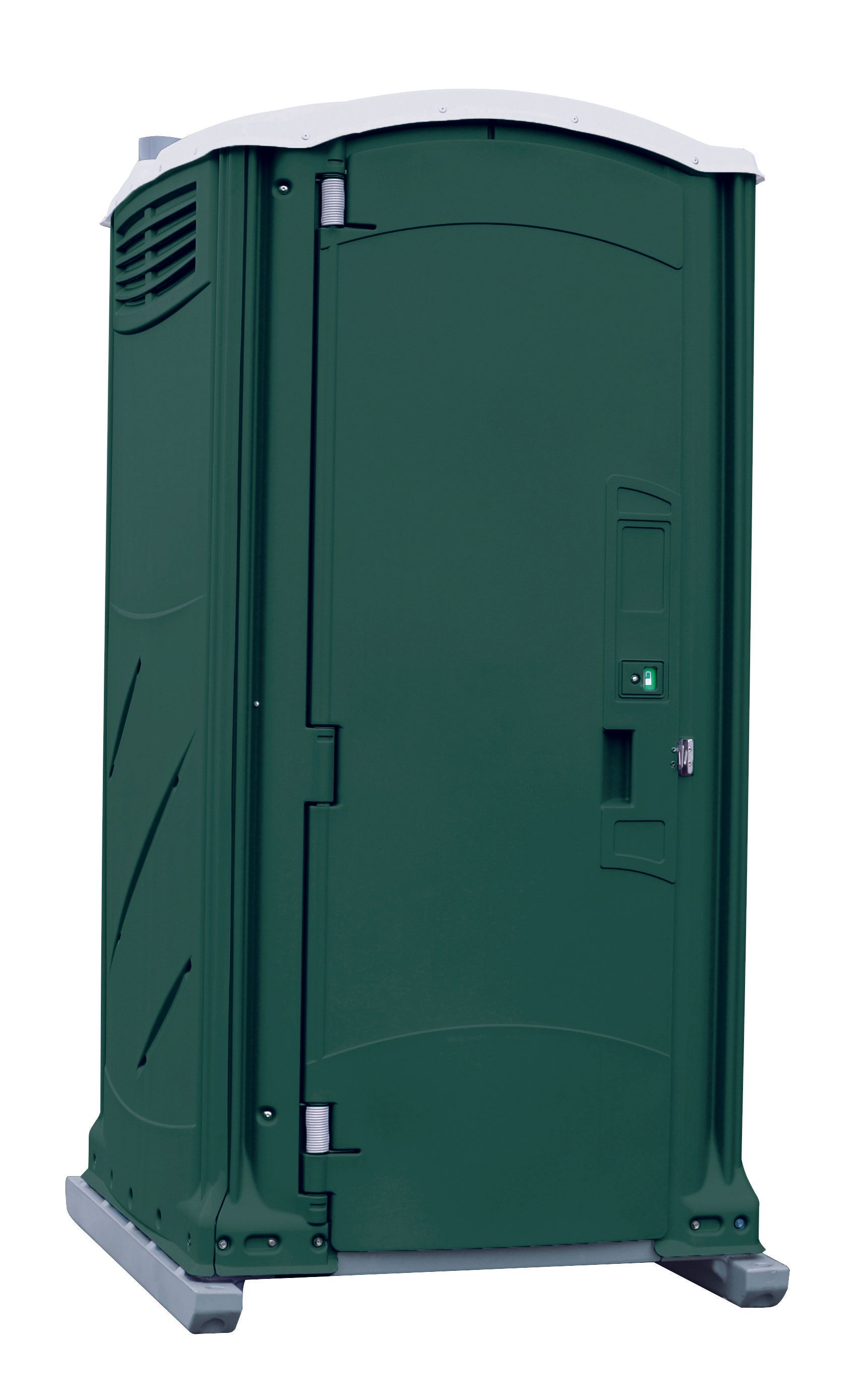 Flushable portable restroom green | Flagstaff, AZ | First Class Sanitation