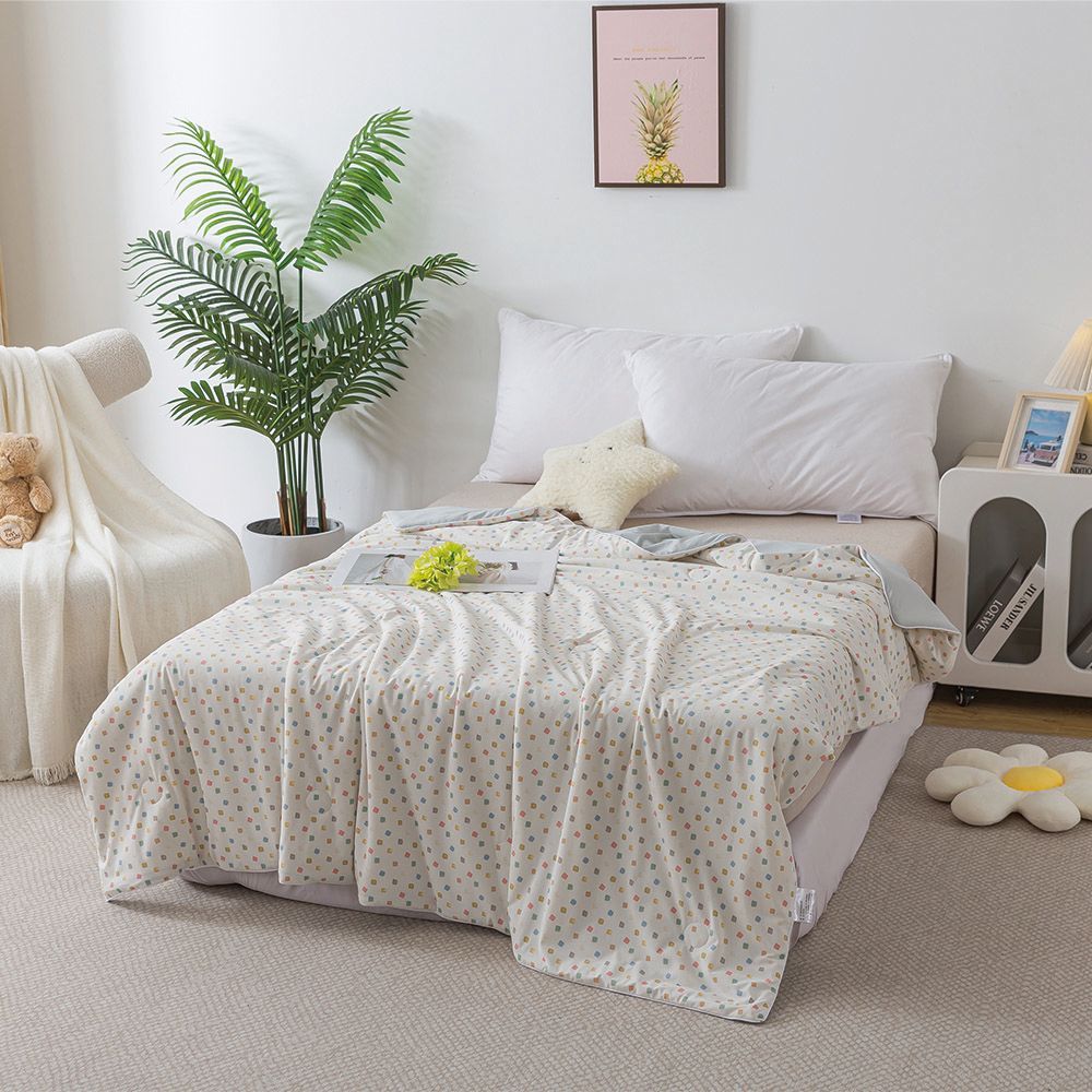 瞬間冰沁舒眠抱被 透氣呼吸 雙人涼被 璀璨幻彩