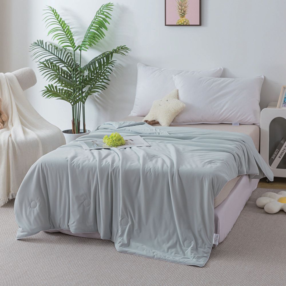 瞬間冰沁舒眠抱被 透氣呼吸 雙人涼被 青嵐微風