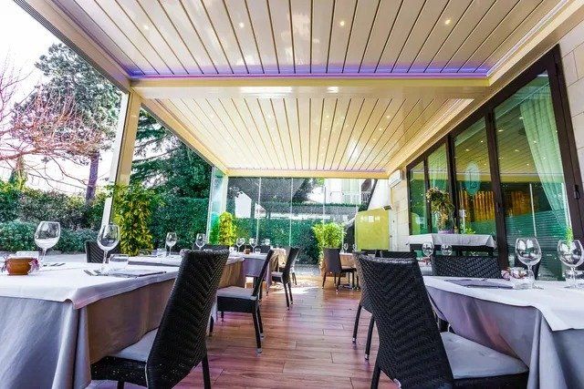 Veranda del ristorante