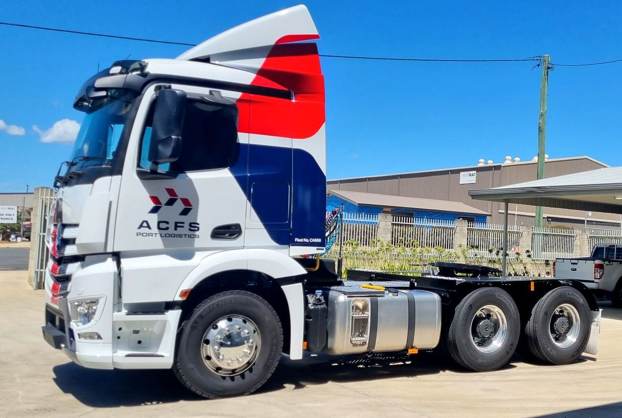 Mercedes truck accessories, truck fit up, truck fit ups