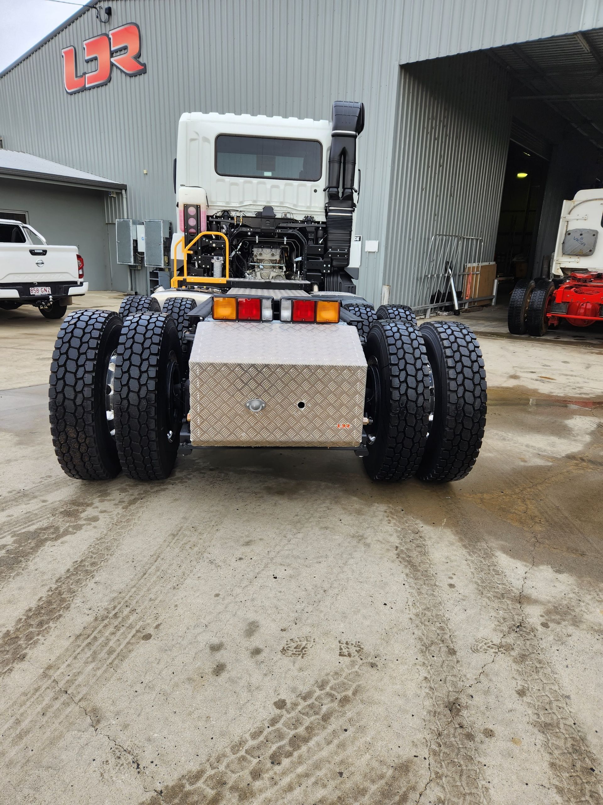 Fuso shogun fitup, installation