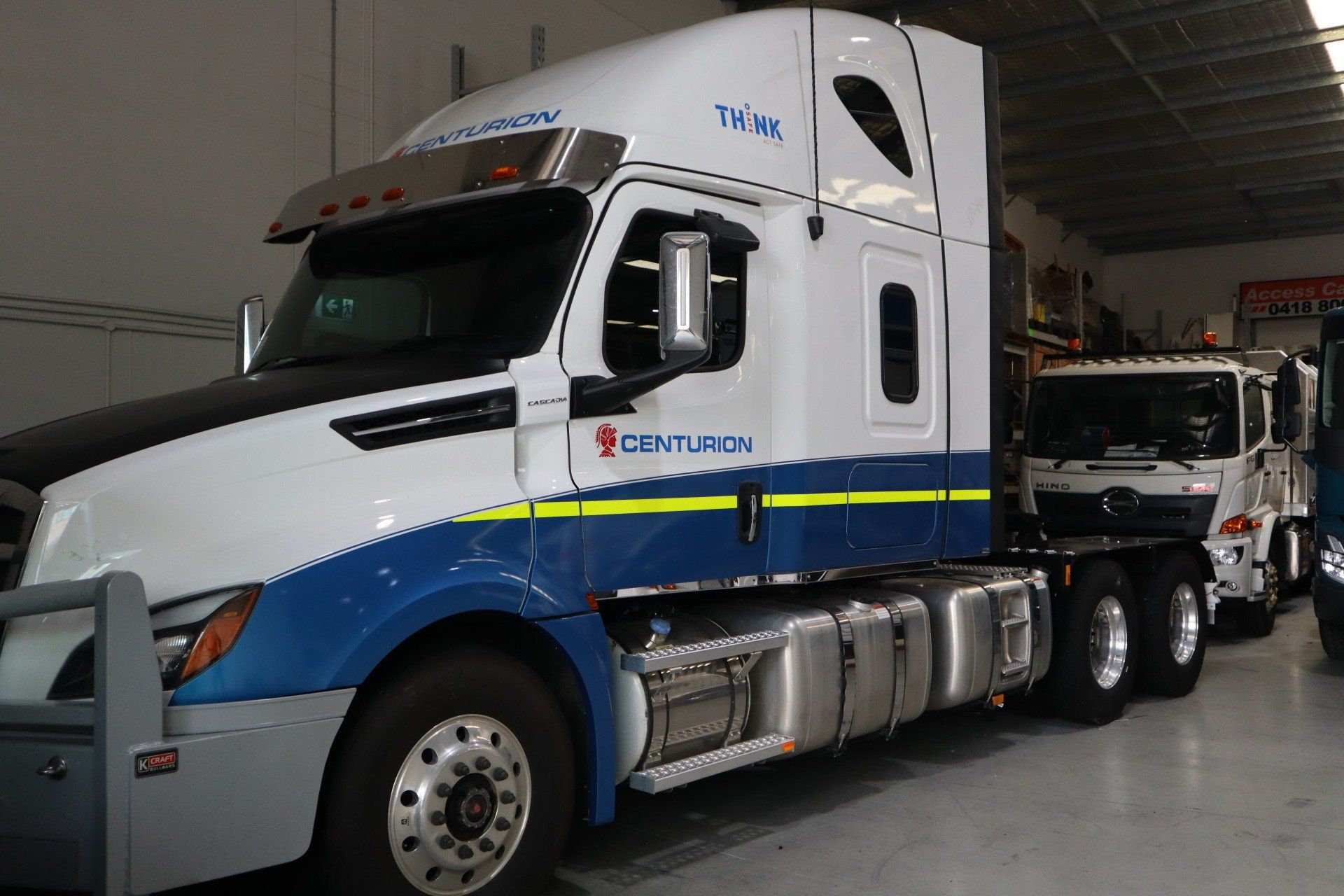 Cascadia truck, freightliner truck parts, cross cab frame, cross bad box, rear bumper installation, rubber mudguards, Australia Local truck parts, truck body accessories