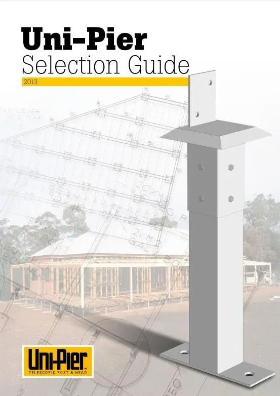 Cover of The Uni-Pier Selection Guide — Express Timber Solutions In Long Jetty, NSW