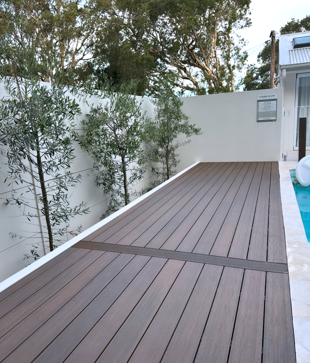A Truck Parked on A Residential Street, with Long — Express Timber Solutions In Long Jetty, NSW