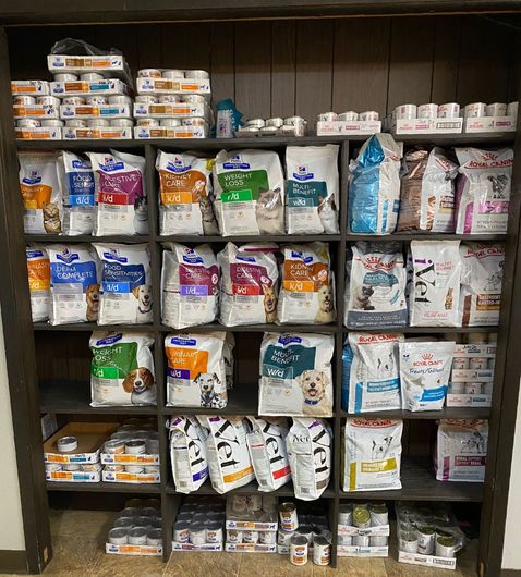 Sacks of Pet Food — Cedar Falls, IA — Budreau Veterinary Clinic